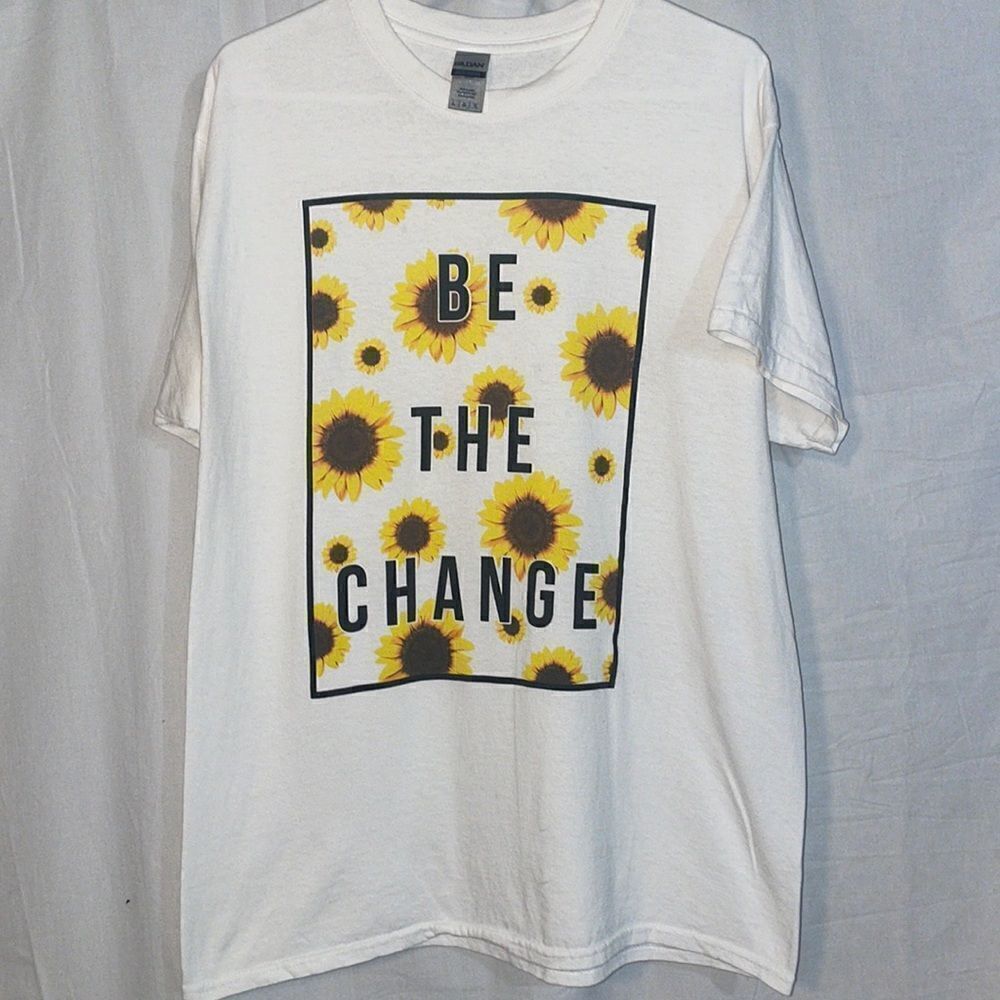 Be The Change T shirt